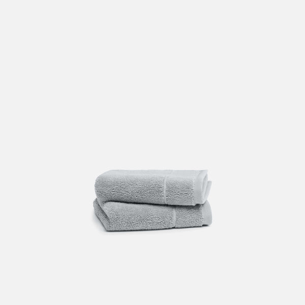 4 Pieces Grey Washcloths Quick-Dry, Highly Absorbent, Soft Feel Face  Towels, Premium Quality Flannel Face Towel