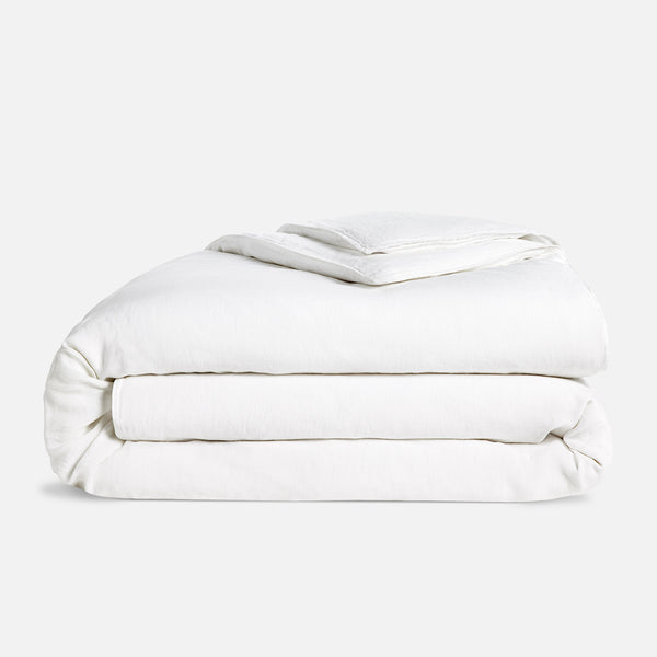 Washed Linen Duvet Bundle Duvet Cover & Down Comforter Brooklinen