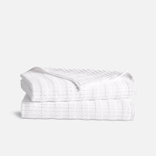 Jacquard Cotton Bath Sheets Textured Towels Brooklinen