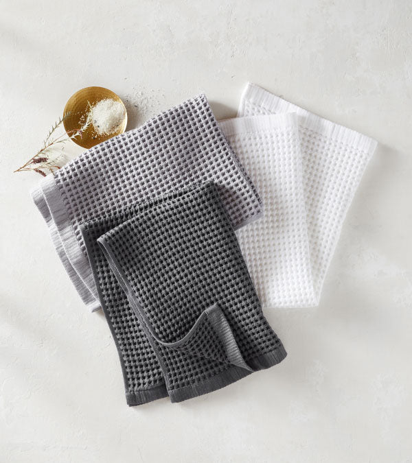 Our award-winning waffle towels.