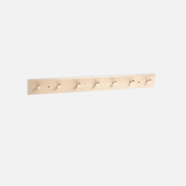 Iris Hantverk Birch Peg Rail - 7 Hooks