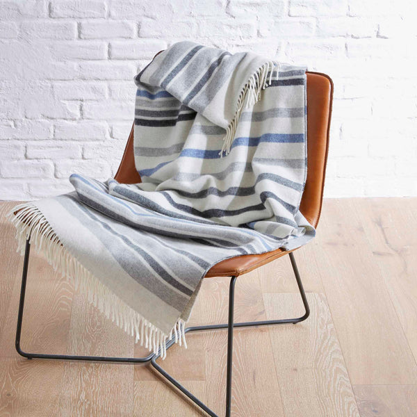 Striped blankets and hot sale throws