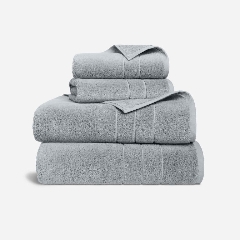 BROOKLINEN Luxury 100% Turkish Cotton Super-Plush Bath Sheet Towels Set of 2