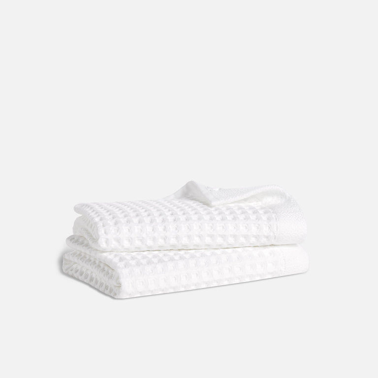 Waffle Towels, Lightweight & Textured