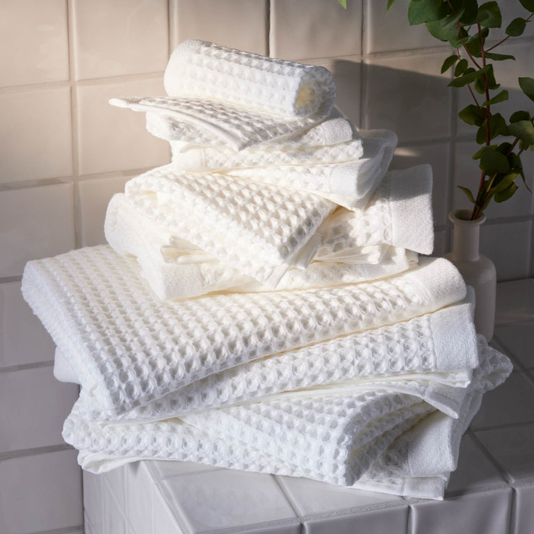 Waffle cheap bath sheet