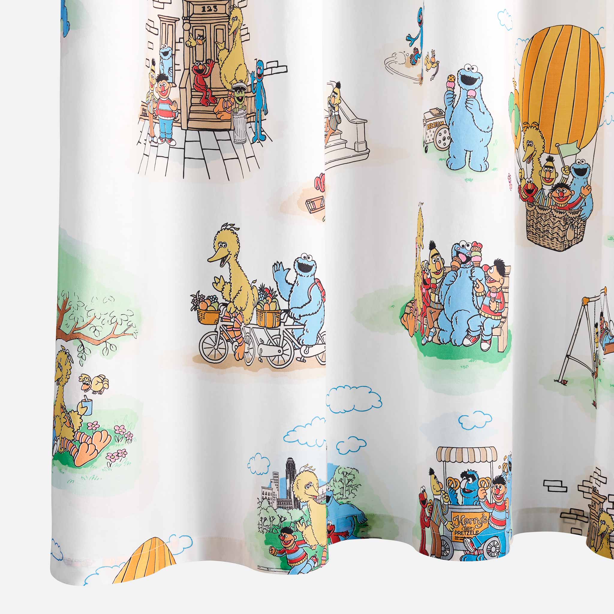 Sesame Street Shower Curtain Jay Franco Sesame Street Elmo Cookie