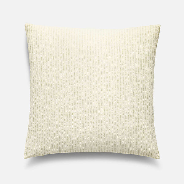 Textured Stripe Square Pillow Covers Square Throw Pillow Brooklinen