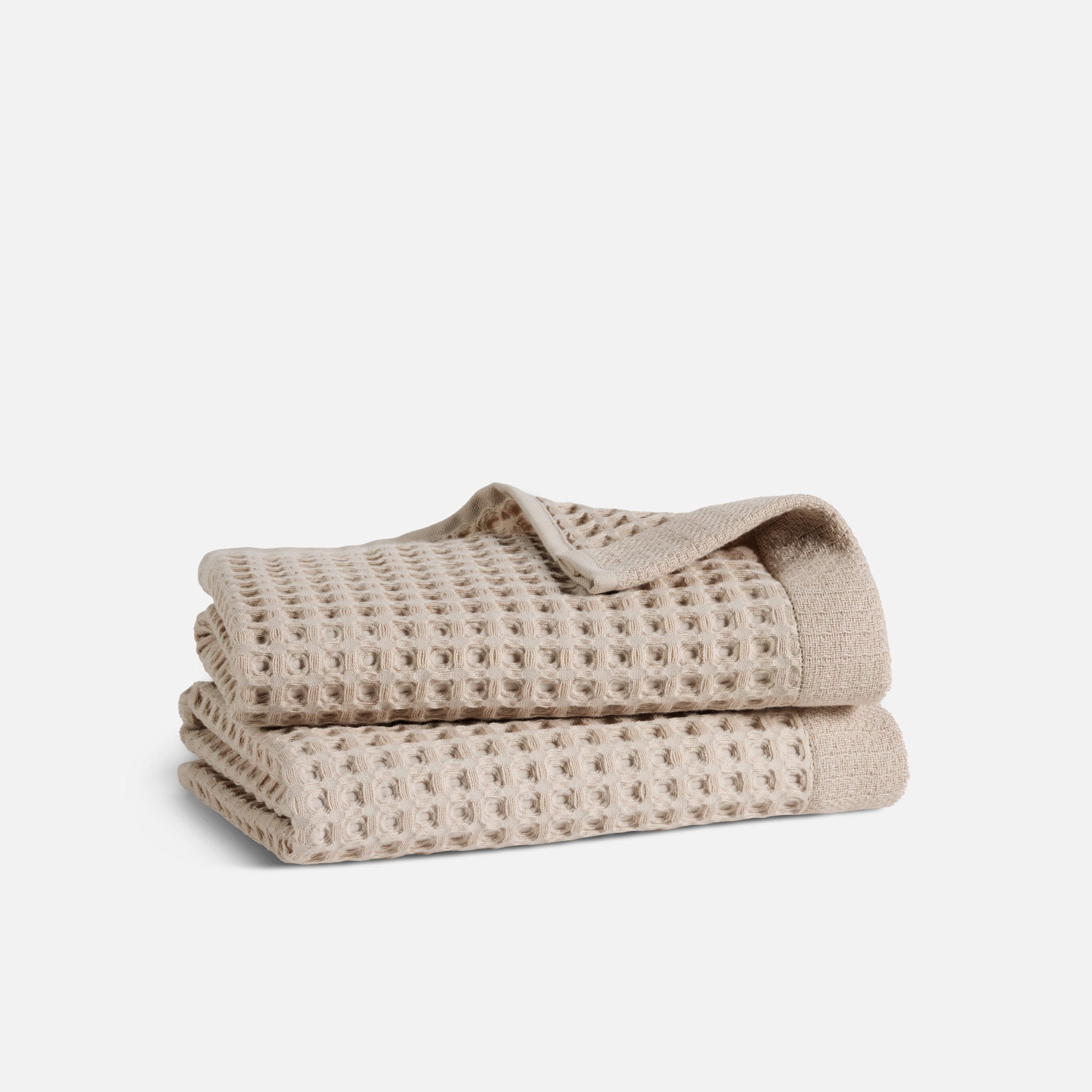 Hand Towel in Tan Waffle Hand Towel in Tan Waffle