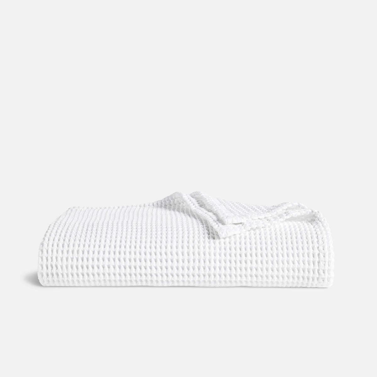 BROOKLINEN Waffle Throw Blanket