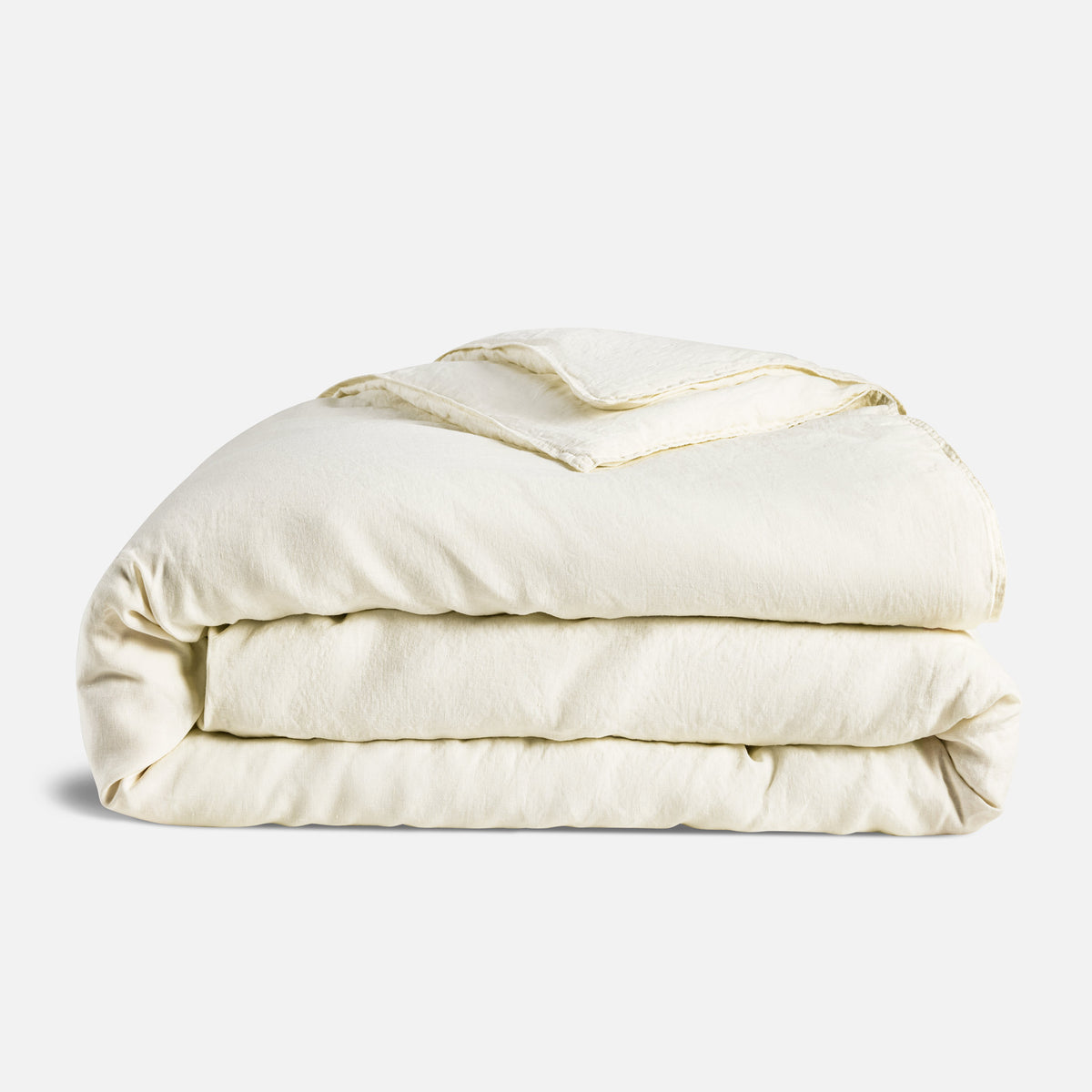 Brooklinen Washed European Linen Duvet Cover — Queen, washed European linen