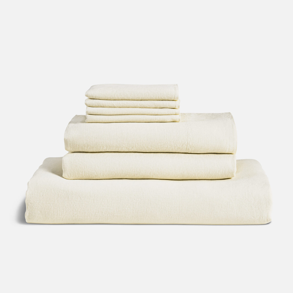 Brooklinen - Washed European Linen Hardcore Sheet Bundle