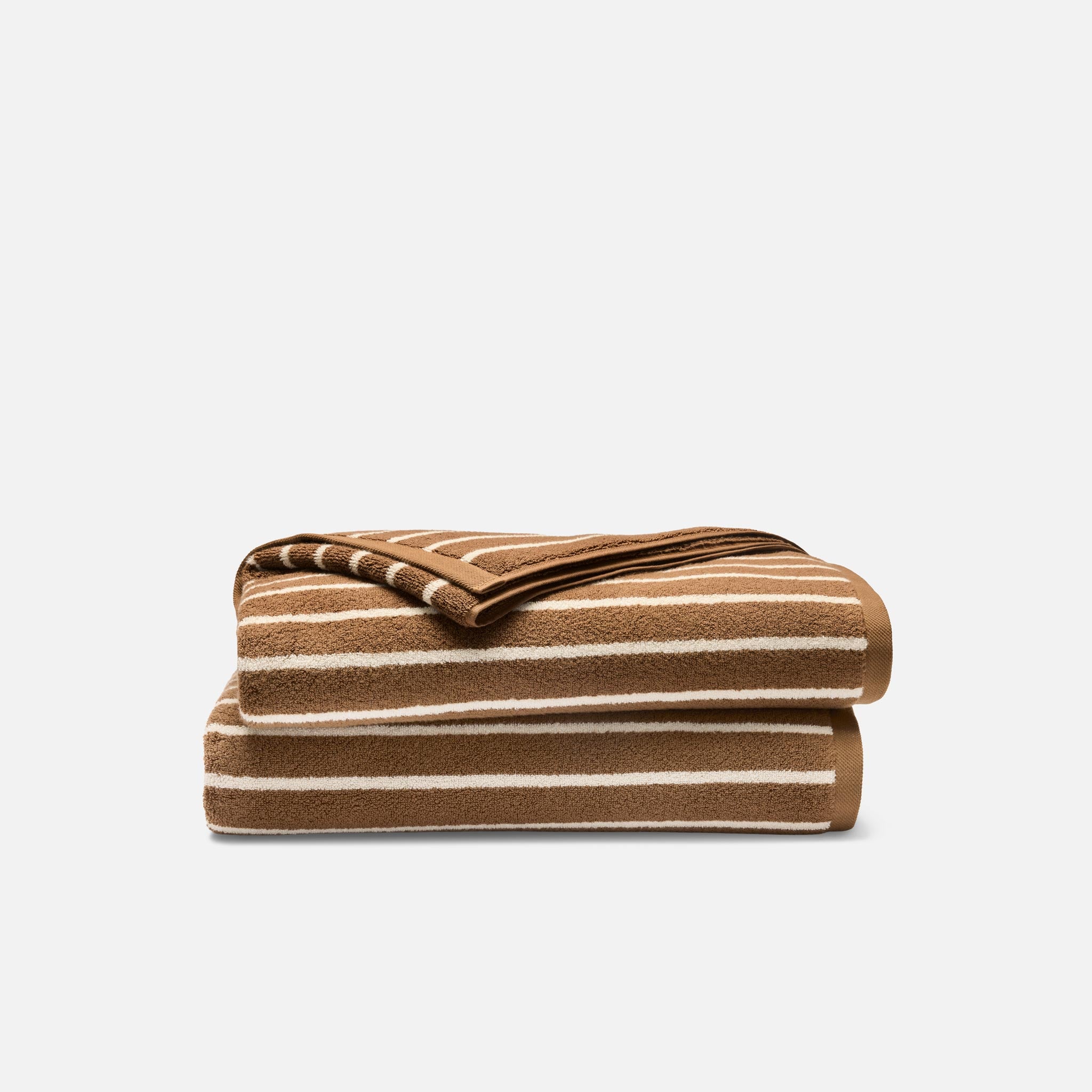 Super-Plush Turkish Cotton Bath Towels Set of 2