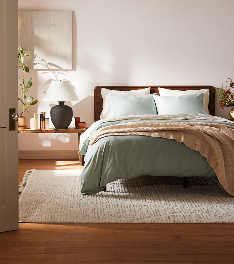 New Classic Percale & Luxe Sateen Sheets Brooklinen