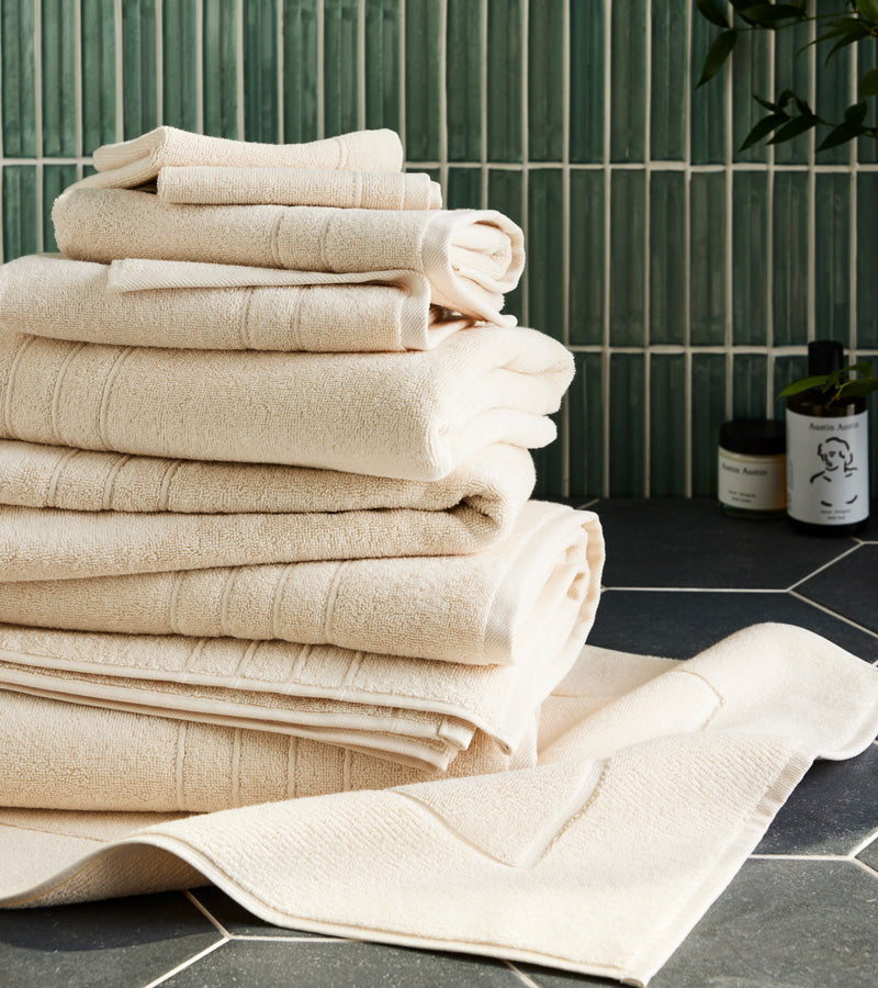 Highly Absorbent Classic Bath Towels in White by Brooklinen - Holiday Gift Ideas