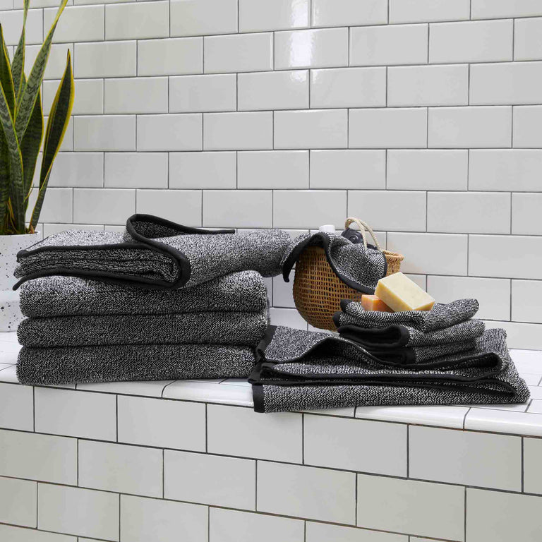 Highly Absorbent Classic Washcloths in Grey by Brooklinen - Holiday Gift Ideas