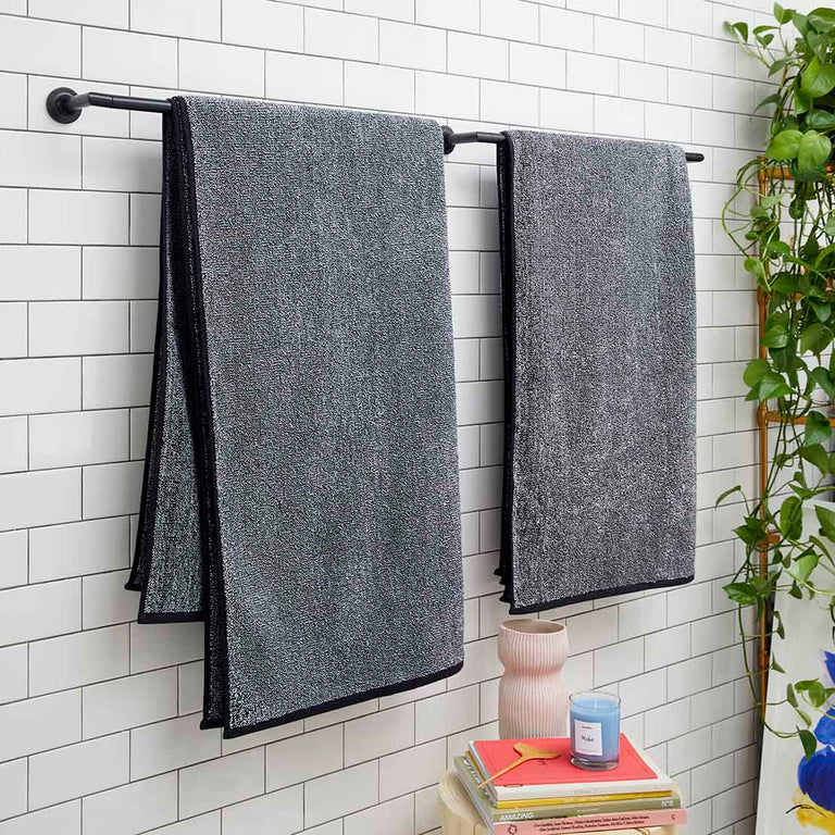 Styling Tip: Plush Towels from Brooklinen for a Spa-Like Bathroom