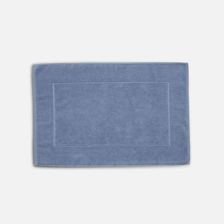 Bath Mat Size Small in Blue by Brooklinen