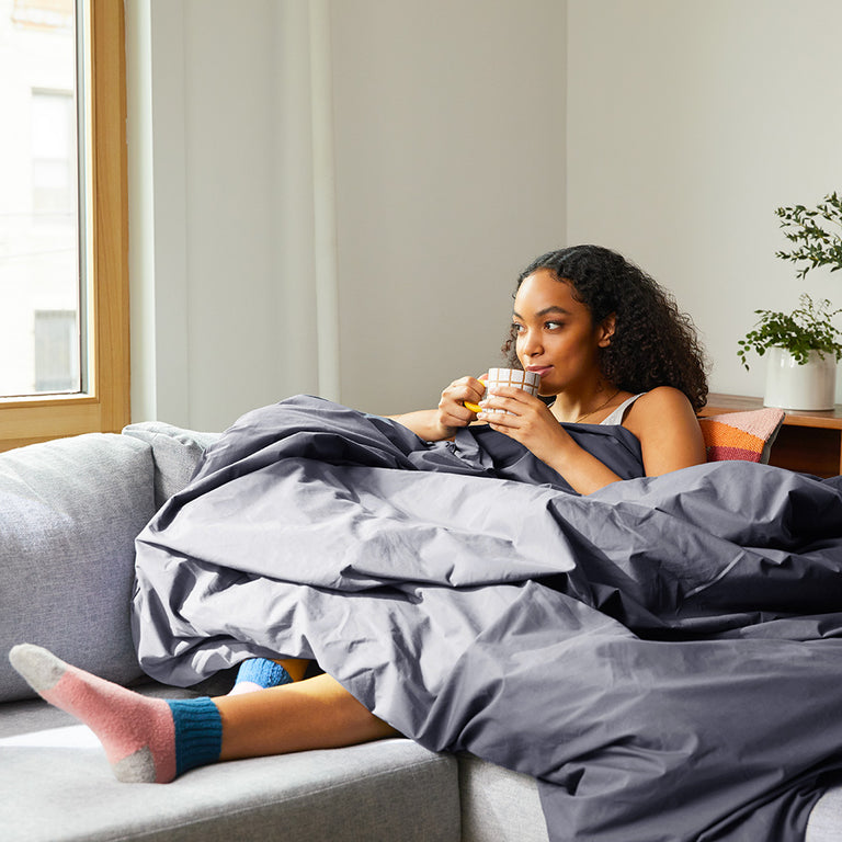 Duvet weighted blanket clearance
