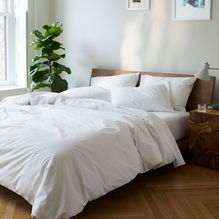 White sheets 2025 queen bed