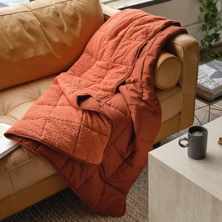 Weighted blanket brooklinen top