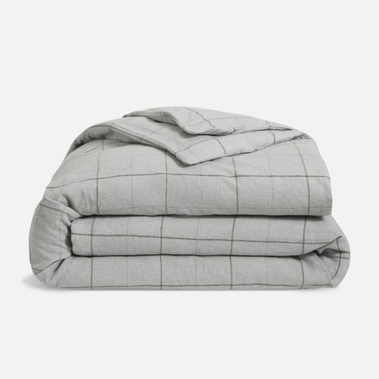 Twin/Twin XL / Grey Windowpane