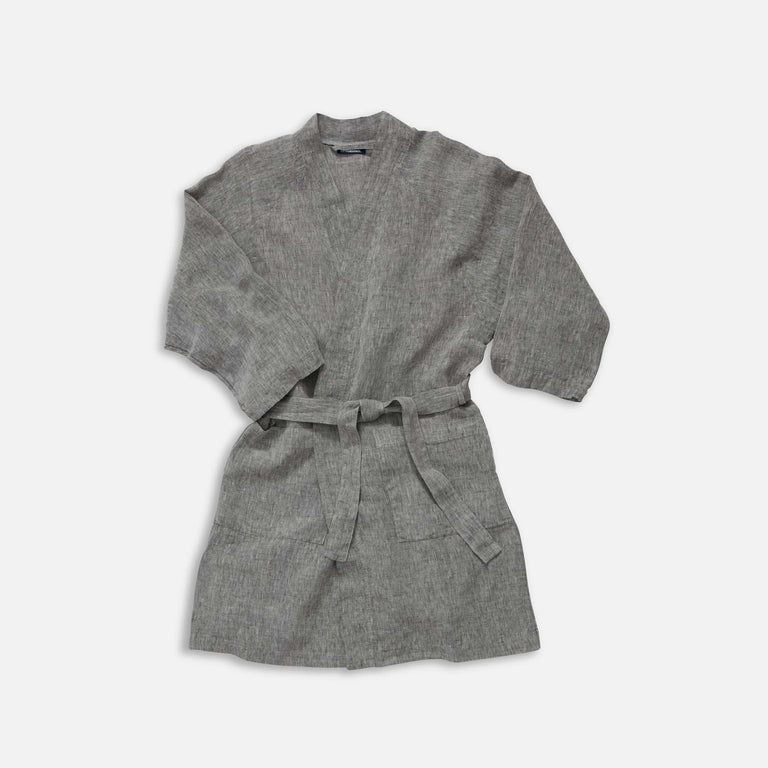 Playshoes - Grey Cotton Bathrobe | Childrensalon