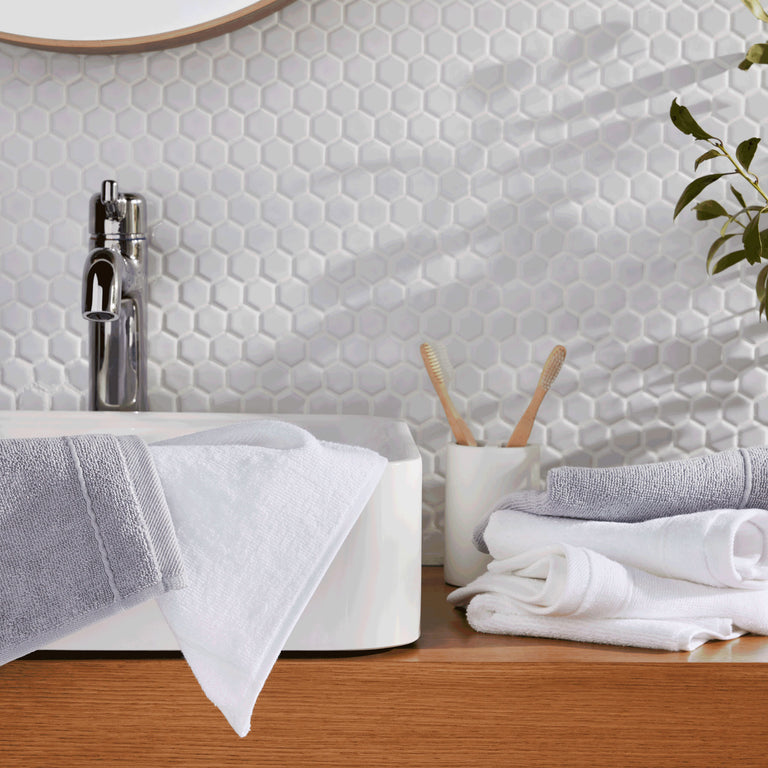 Highly Absorbent Classic Bath Towels in White by Brooklinen - Holiday Gift Ideas