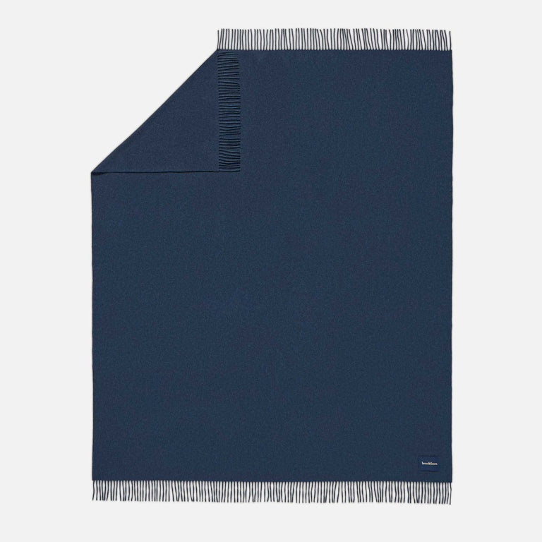 Brooklinen Cashmere-Lambswool Throw Blanket