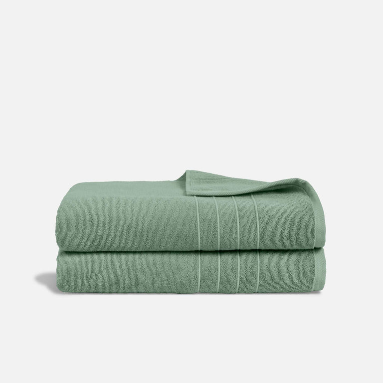 Brooklinen Bath Sheet - Set of 2, White, 100% Cotton|Soft and Highly  Absorbent Towels