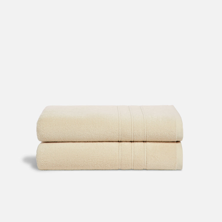 Fast-drying Ultralight Hand Towels in White by Brooklinen - Holiday Gift Ideas