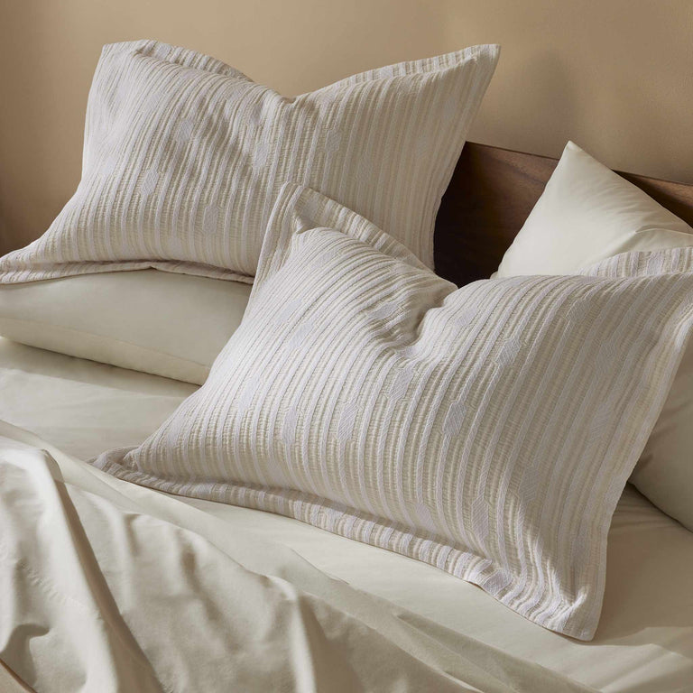 Woven Texture Cotton Shams Brooklinen