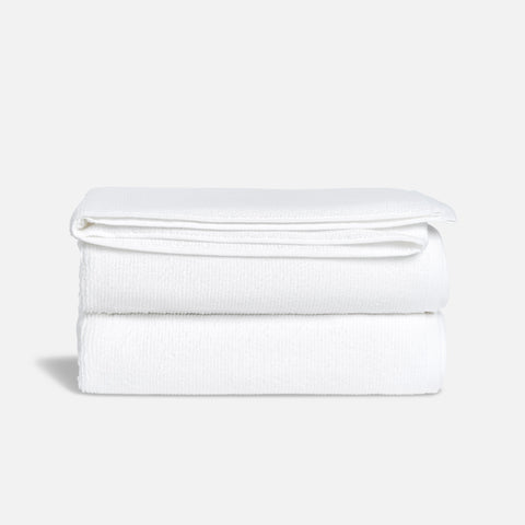 Brand – Pinzon Organic Cotton Bath Sheet Towel, Set of 2, White