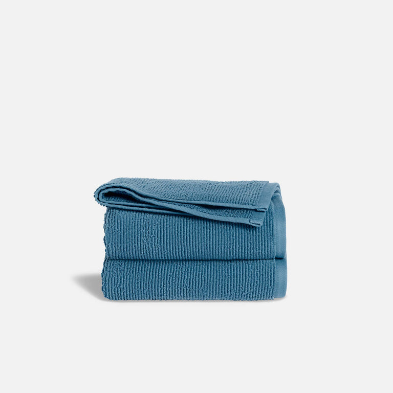 Organic Ribbed Bath Towels in Portobello by Brooklinen - Holiday Gift Ideas