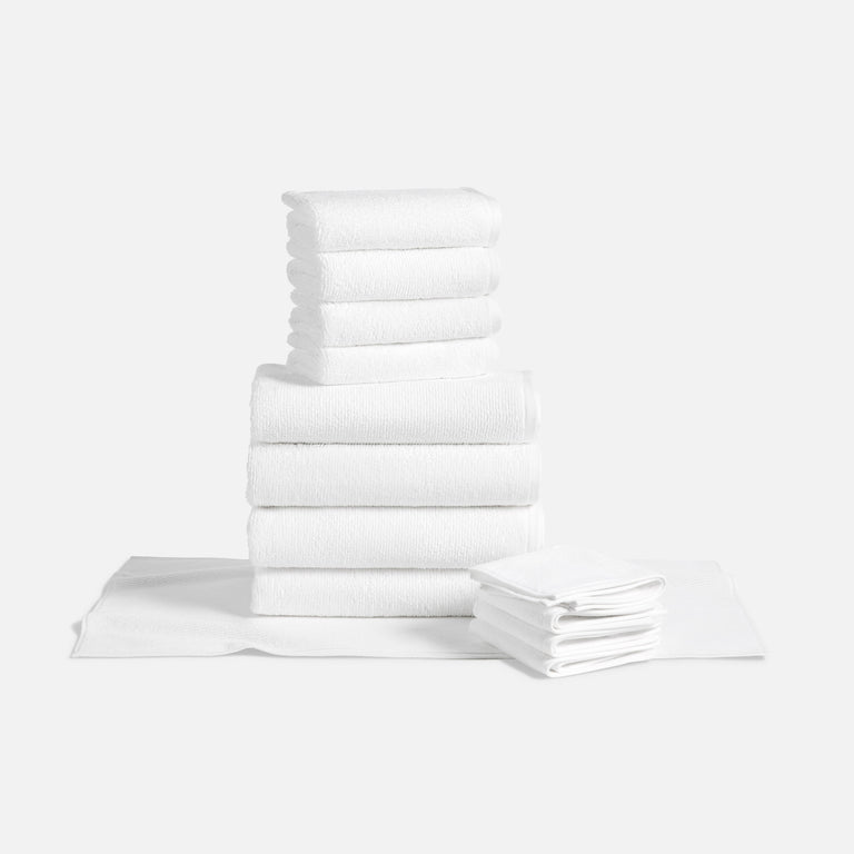 Brooklinen Super-Plush Complete 9-Piece Towel Set