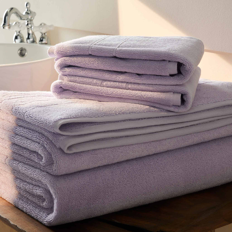 Luxury Super-Plush Spa Bath Towels in Light Grey by Brooklinen - Holiday Gift Ideas