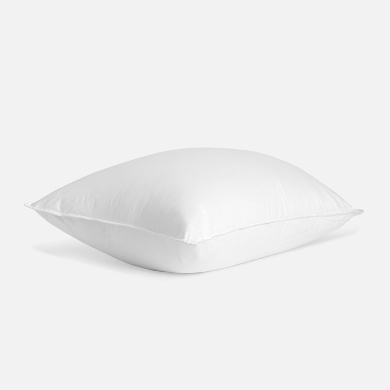 Best pillow for stomach sleepers with neck pain: Down Pillow by Brooklinen