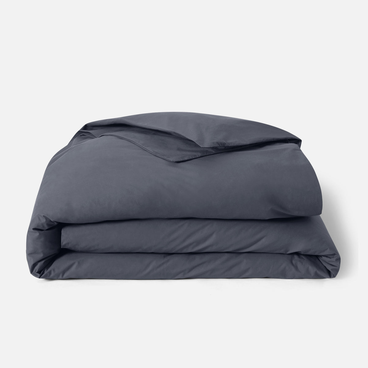 Classic Percale Duvet Cover - Calm Waters in Tonal Fresh Moss