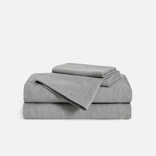 Our Softest Sheets Heathered Cashmere Core Sheet Set Brooklinen