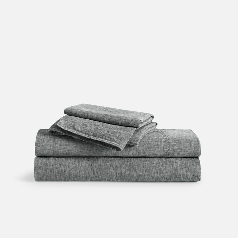 Twin / Charcoal Chambray