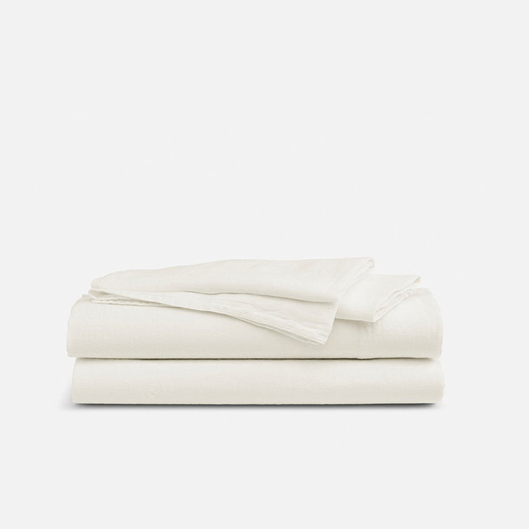 Washed Linen Core Sheet Set