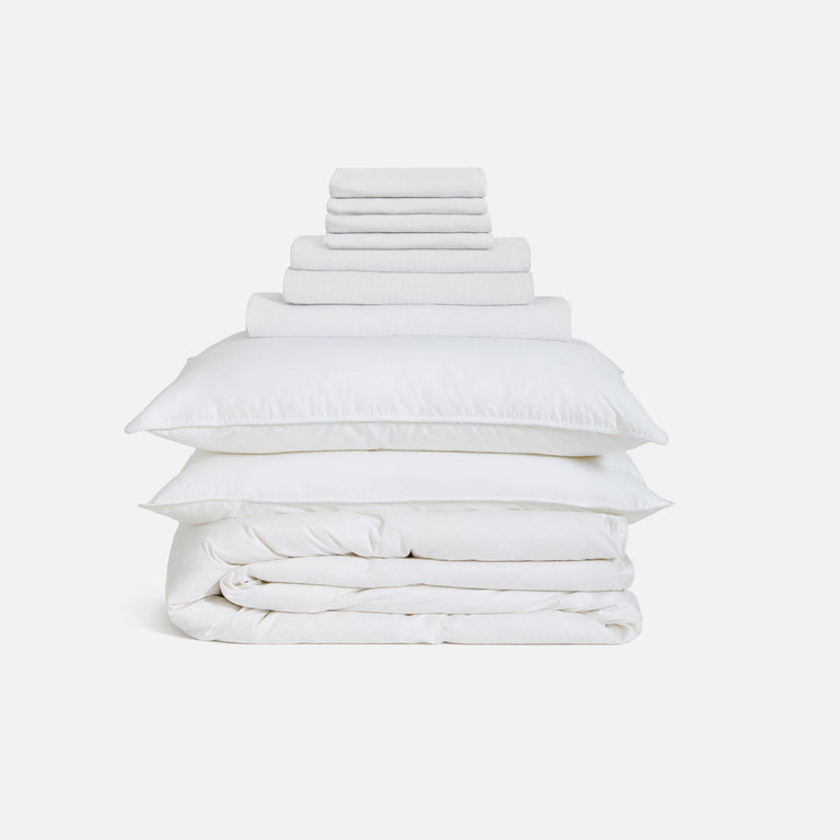 White / Linen Move-In Bundle