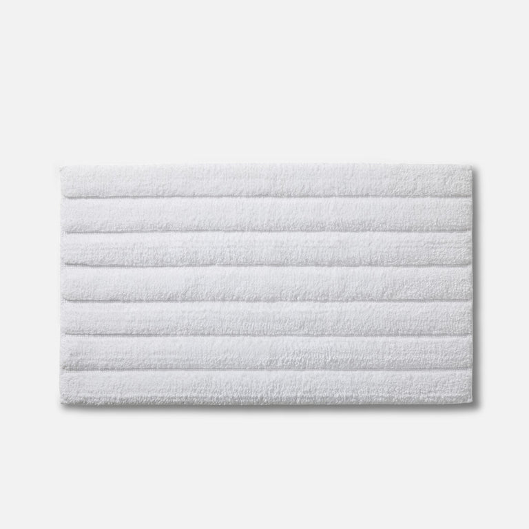 Standard Textile - Tufted Bath Mat, White, 20 inchx60 inch, Size: Bath Runner 20x60